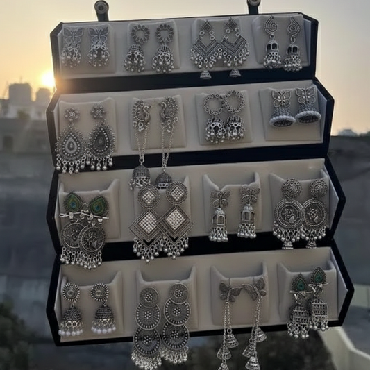 Premium 16pcs Jhumka Box Gift Set