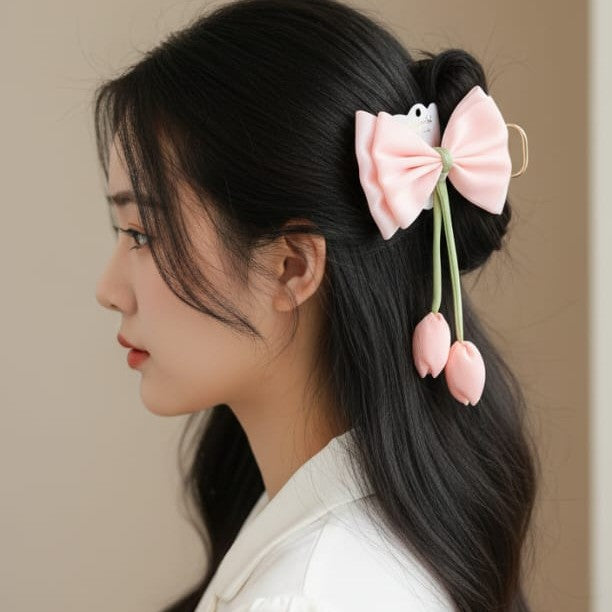 Tulip Hair-bow